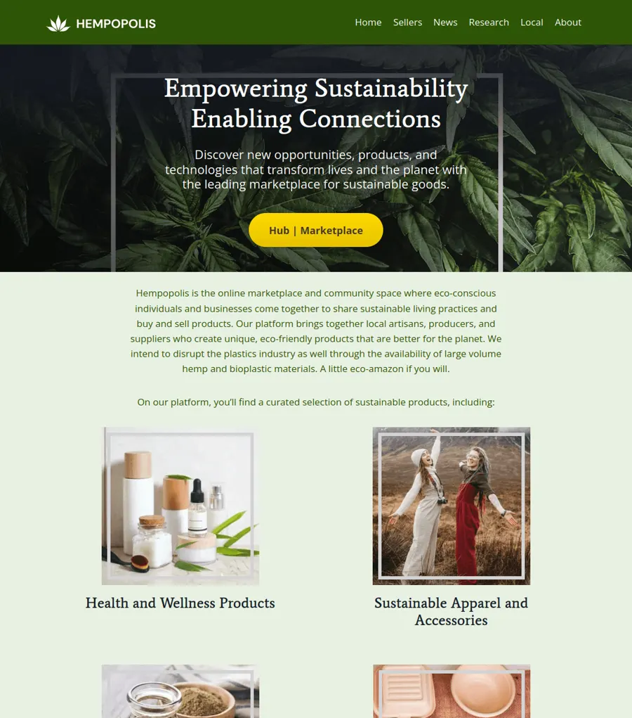 Hempopolis — Screenshot 1