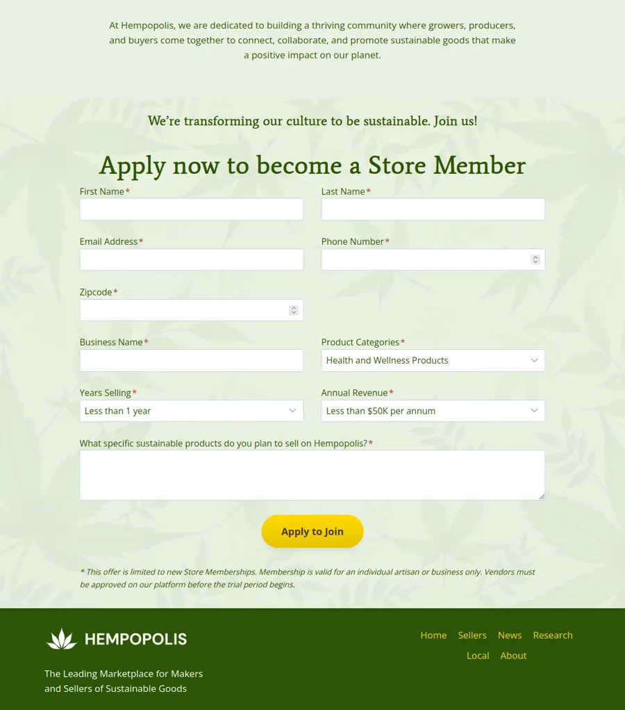 Hempopolis — Screenshot 2