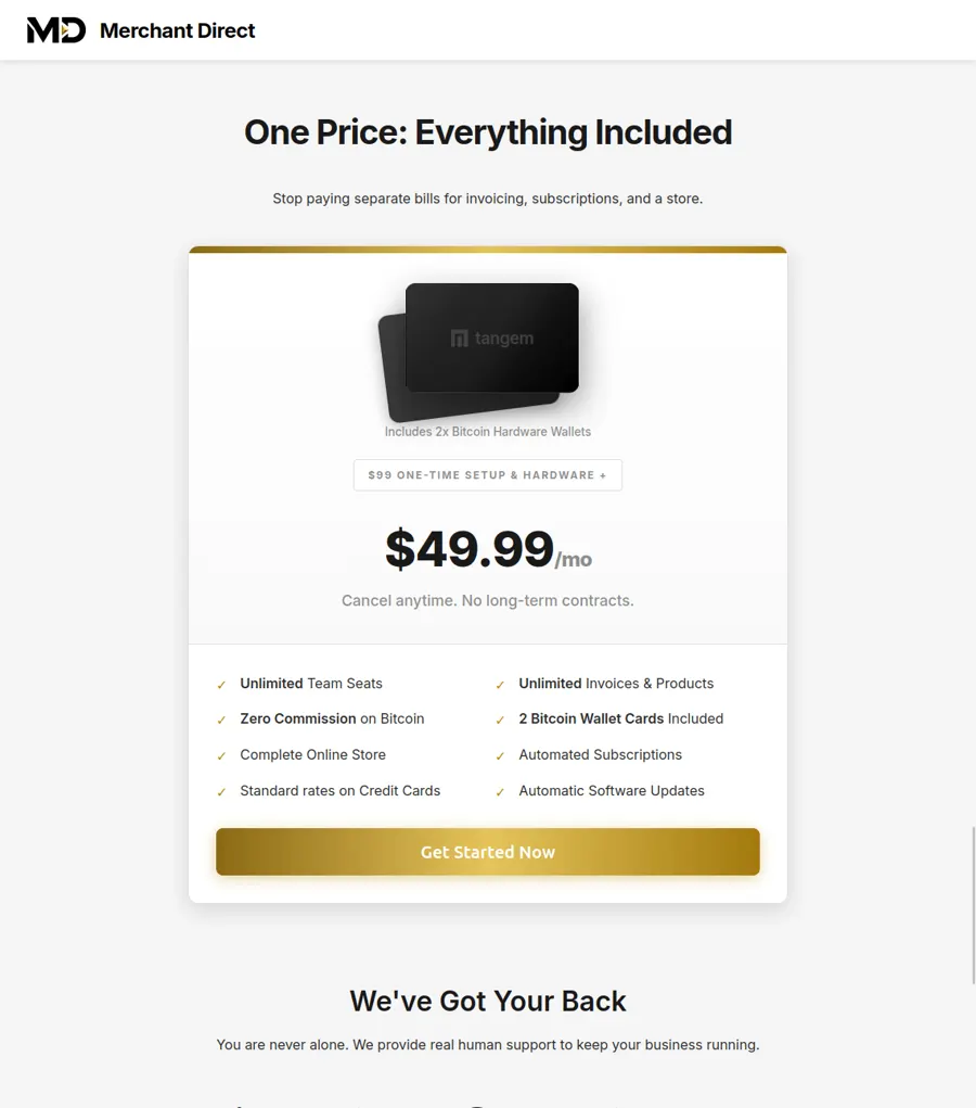 Merchant Direct — Screenshot 3
